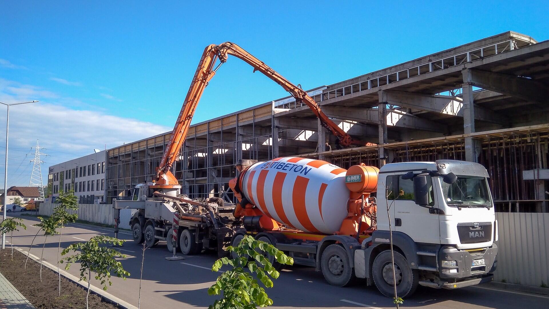 Reconstruction of production premises at the tractor plant in Сhisinau