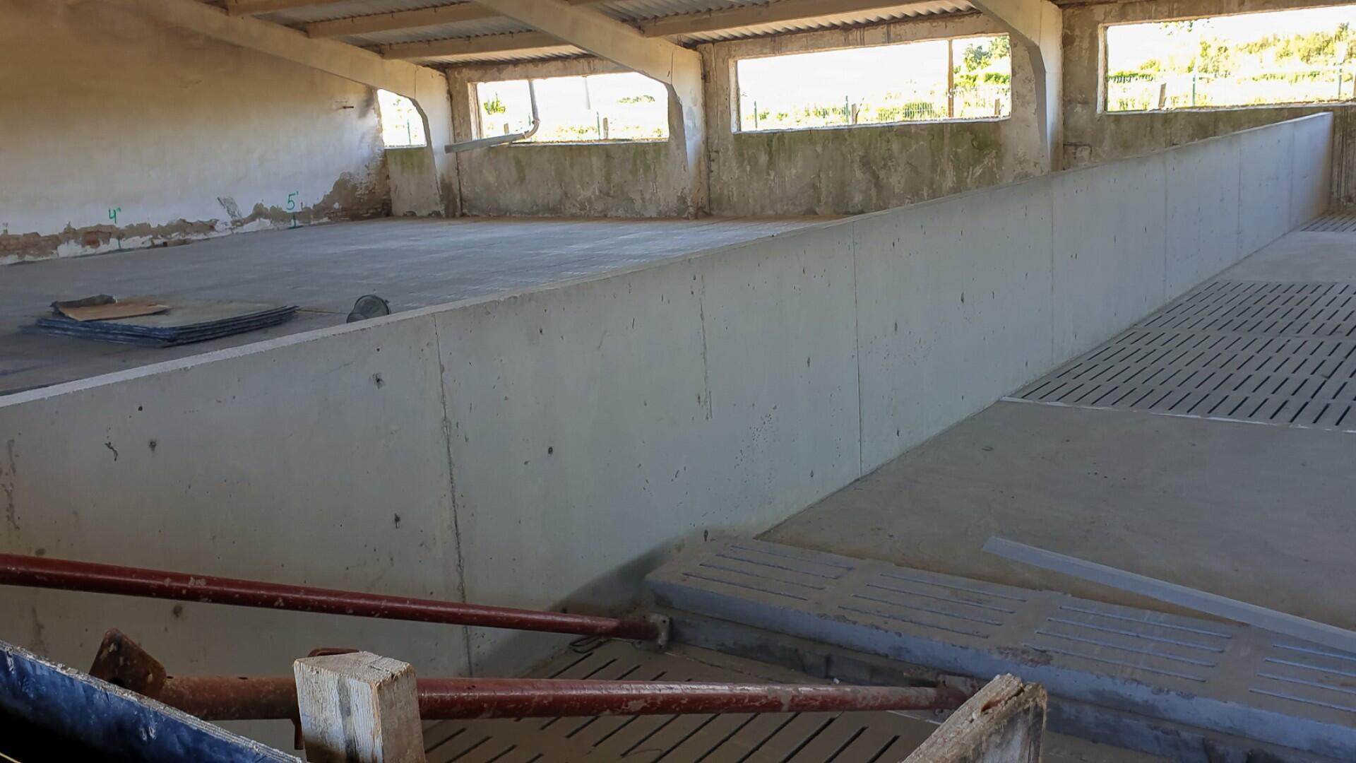 Reconstruction of a pig farm at the Cimișeni village